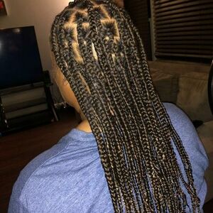 Braided Hair Extensions - Brown